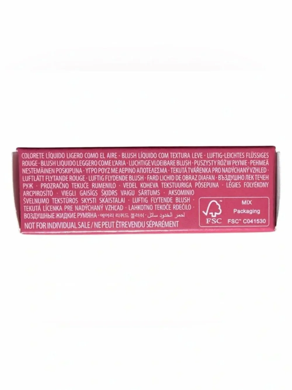 NEW IN BOX BENEFIT COSMETICS Play Daze Airy Liquid Blush in Willa